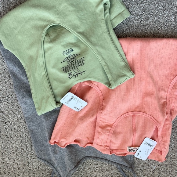 nwt Free People intimately bundle - 4 items 3 nwt grey bodysuit nwot risktaker - Picture 4 of 14